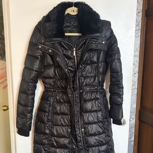 Women's Black Puffer Coat